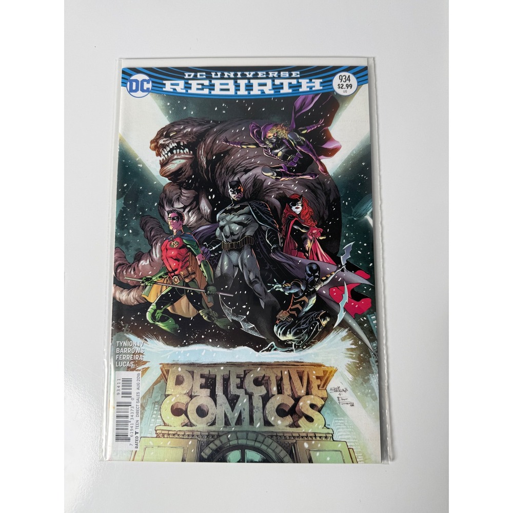 Detective Comics 934 2016 DC Rebirth Batman Batwoman Clayface Tynion Barrows